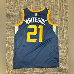Nike Official Navy Icon Edition Swingman Jersey Utah Jazz M 44 Hassan Whiteside